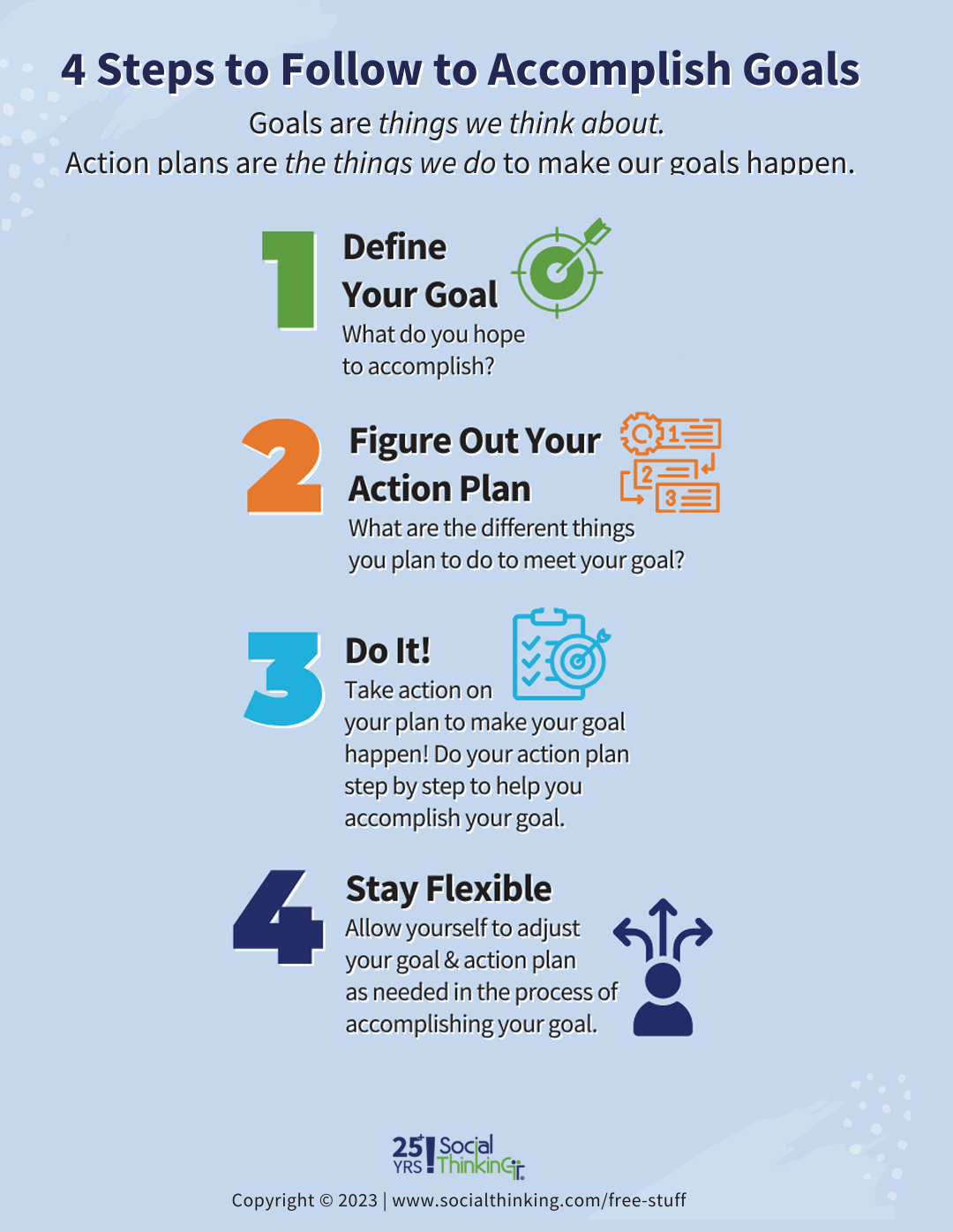 4 Steps to Follow to Accomplish Goals