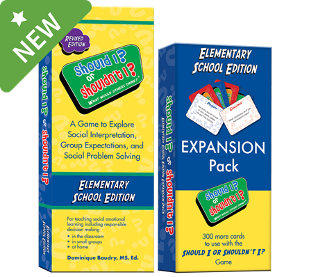 Should I? or Shouldn't I? Elementary Game + Expansion Pack Bundle