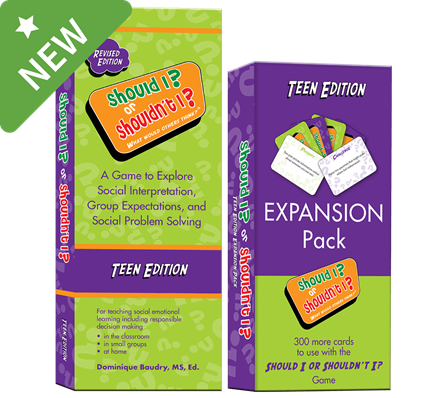 Should I? or Shouldn’t I? Teen Game + Expansion Pack Bundle